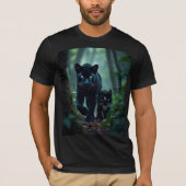 Middernachtpootjes: Felini's Panther Pal T-shirt (Voorkant)
