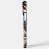 Middernachtrit van Cowgirl en zachte reflectie Case-Mate iPhone Case (Achterkant / Links)