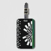 MIDDERNACHTSLEUTELS BAGAGELABEL (Voorkant (verticaal))