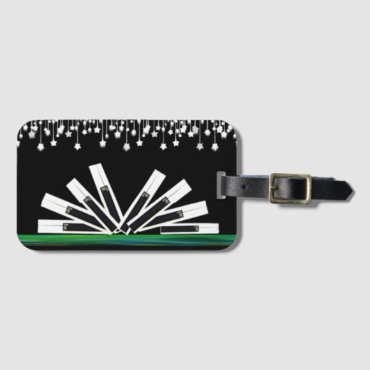 MIDDERNACHTSLEUTELS BAGAGELABEL (Voorkant (horizontaal))