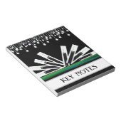 MIDDERNACHTSLEUTELS NOTITIEBLOK (Schuin)