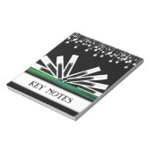 MIDDERNACHTSLEUTELS NOTITIEBLOK (Linkerzijde)