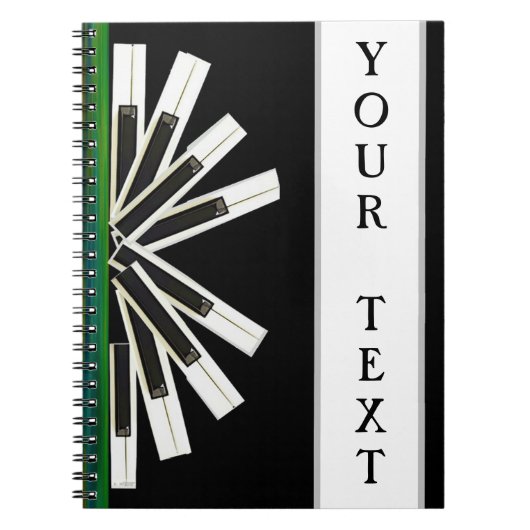 MIDDERNACHTSLEUTELS NOTITIEBOEK (Voorkant)