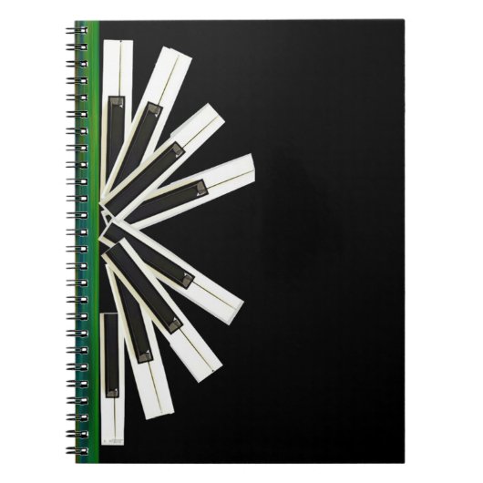 MIDDERNACHTSLEUTELS NOTITIEBOEK (Voorkant)