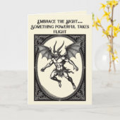 Middernachtvlucht De Gaap-demon rijst Kaart (Gele Bloem)