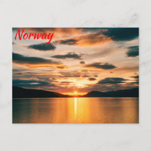 Middernachtzon, Noord-Noorwegen Briefkaart