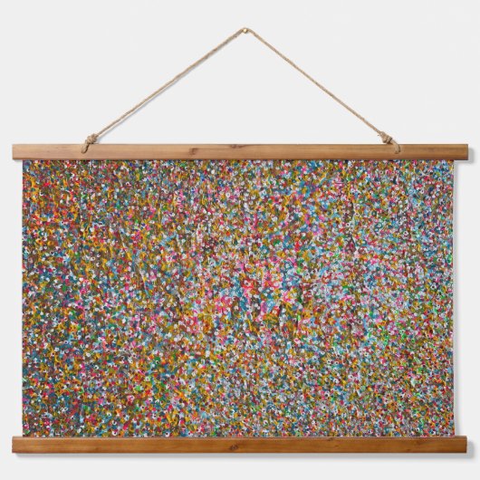 Middernachtzon sokken hangend wandkleed (Voorkant)