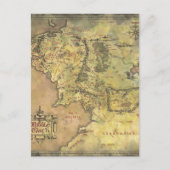 MIDDLE EARTH™ #2 Map Briefkaart (Voorkant)
