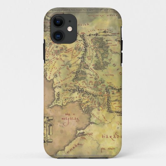 MIDDLE EARTH™ #2 Map Case-Mate iPhone Case (Achterkant)