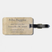 MIDDLE-EARTH™ BAGAGELABEL (Achterkant horizontaal)