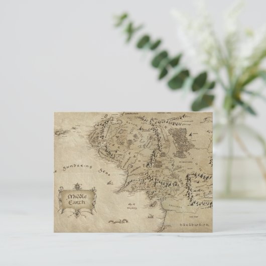 MIDDLE-EARTH™ BRIEFKAART (Staand voorkant)