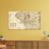 MIDDLE EARTH™ CANVAS AFDRUK (Insitu (Woonkamer))