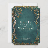 Middle-earth Majesteit bruiloft uitnodiging (Achterkant)