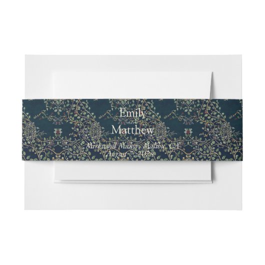 Middle-earth Majesteit Uitnodiging Belly Band Uitnodigingen Wikkel (Voorkant Voorbeeld)