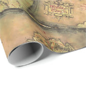 MIDDLE EARTH™ Map Cadeaupapier (Rol Hoek)