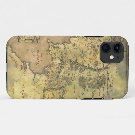 MIDDLE EARTH™ Map Case-Mate iPhone Case (Achterkant (horizontaal))