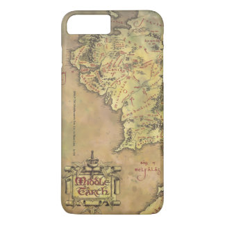 MIDDLE EARTH™ Map iPhone 8/7 Plus Hoesje