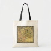 MIDDLE EARTH™ Map Tote Bag (Voorkant)