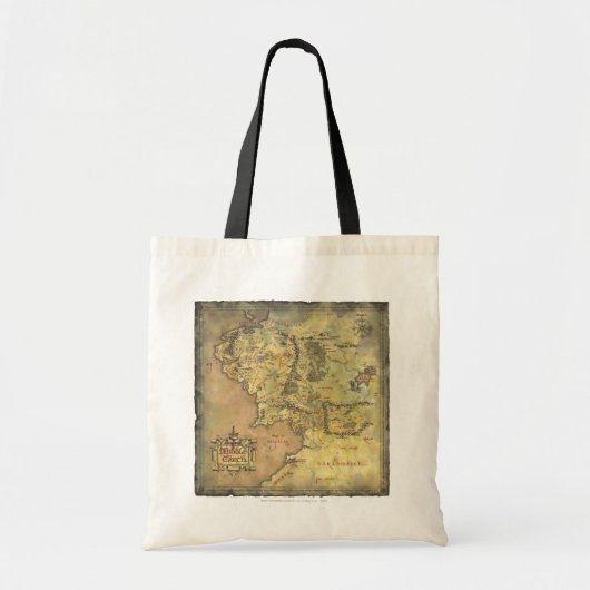 MIDDLE EARTH™ Map Tote Bag (Voorkant)
