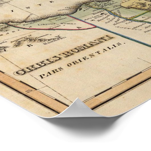 Middle East Atlas Map Poster (Hoek)