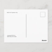 Middle East Population Postcard Briefkaart (Achterkant)