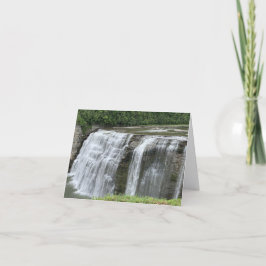 Middle Falls (Ska-ga-dee) card Bedankkaart