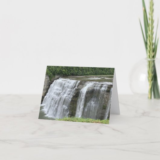 Middle Falls (Ska-ga-dee) kaart (Voorkant)