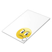 Middle Finger Emoji Notitieblok (Schuin)