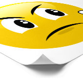 Middle Finger Emoji Poster (Hoek)