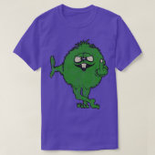 Middle Finger IDGAF Green Monster T-shirt (Design voorkant)