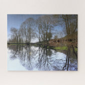 Middle Pond, Lumsdale, Derbyshire Legpuzzel (Horizontaal)