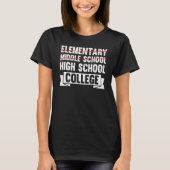 Middle School Graduation Junior High Graduation 2 T-shirt (Voorkant)