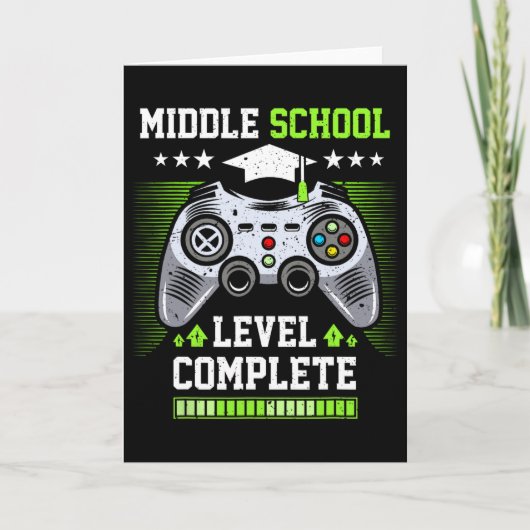 Middle School Level Complete Graduation Cl 2025 Ga Kaart (Voorkant)