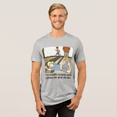 Middle School Mile Grey Tri-Blend Shirt (Voorkant volledig)