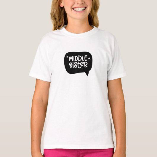 Middle Sister T-shirt (Voorkant)