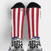 Middle Tennessee-hoofdstuk - Socks Logo VS-vlag Sokken (Top)