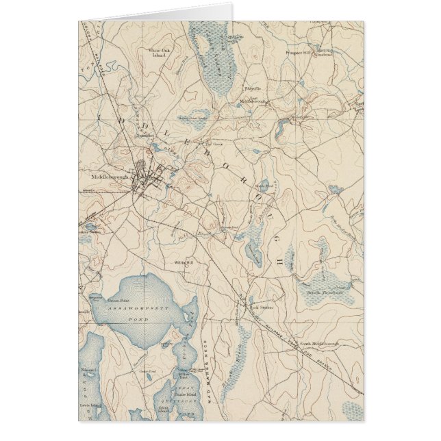 Middleborough, Massachusetts (Voorkant)