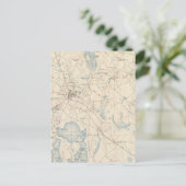 Middleborough, Massachusetts Briefkaart (Staand voorkant)