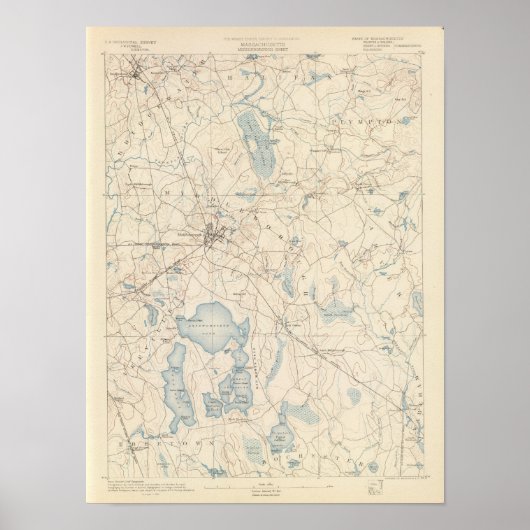 Middleborough, Massachusetts Poster (Voorkant)