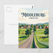 Middleburg VS Briefkaart (Voorkant / Achterkant)