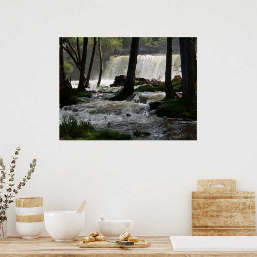 Middlebury-Herfsten in Middlebury, Vermont Poster (Keuken)