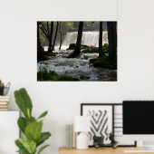 Middlebury-Herfsten in Middlebury, Vermont Poster (Thuiskantoor)