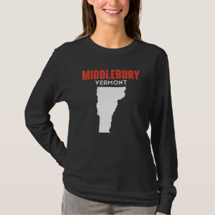 Middlebury Vermont Verenigde Staten Amerika Reizen T-shirt