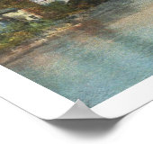 Middlebury VT, Battell Bridge  stijl uit de jaren  Poster (Hoek)