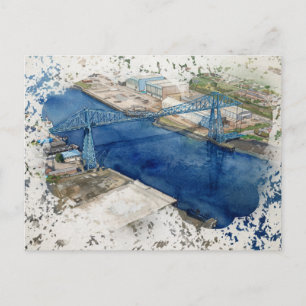 Middlesborough Transporter Bridge Briefkaart