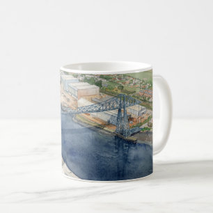Middlesborough Transporter Bridge Koffiemok