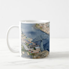 Middlesborough Transporter Bridge Koffiemok