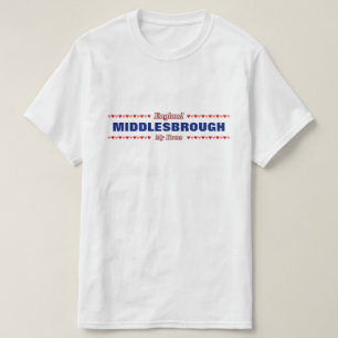 MIDDLESBROUGH - Mijn huis - Engeland; Harten T-shirt