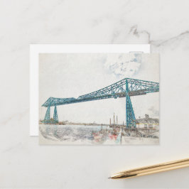 Middlesbrough Transporter Bridge Briefkaart