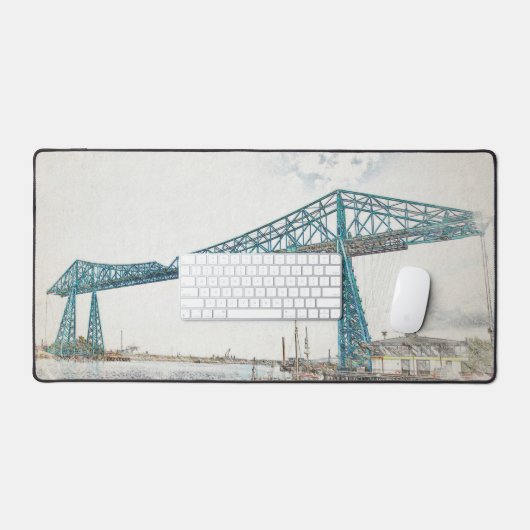 Middlesbrough Transporter Bridge Bureaumat (Keyboard & Muis)